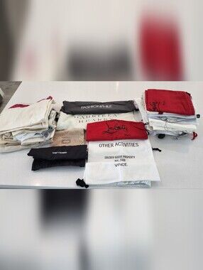 42 Designer Dust Bags Gucci Louboutin Golden Goose